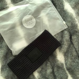 NWT Love Your Melon, Black Patch, Black Headband